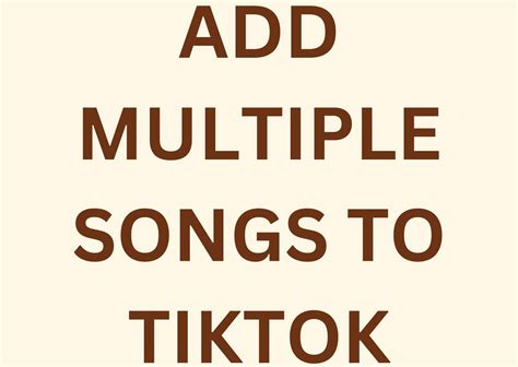 How to Put Music on TikTok: A Guide with Multiple Perspectives